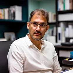 photo of professor